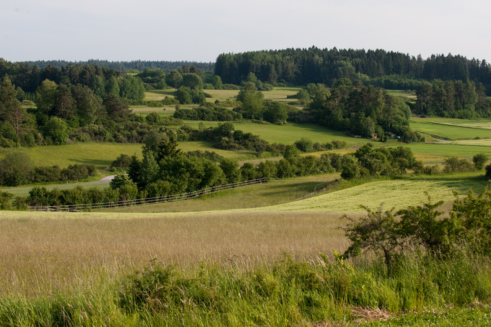 Landschaft bei Alfeld, Bild: H. Frobel